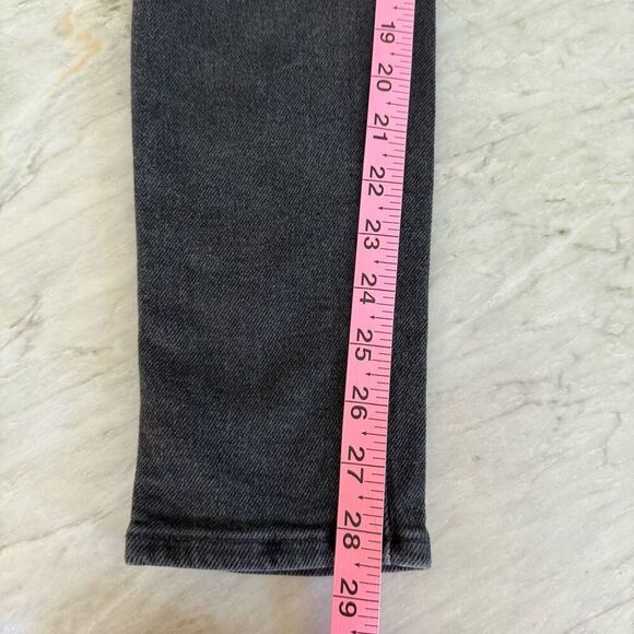 Madewell 10” high rise skinny washed black jeans size 27 - Picture 8 of 9